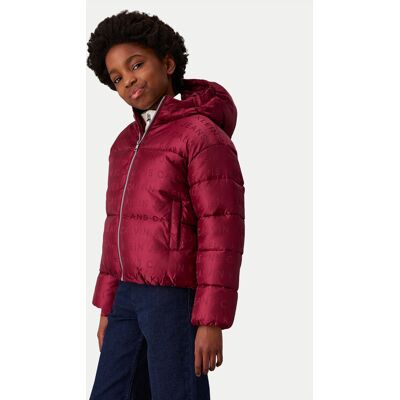 Calvin Klein Jeans Zimné bundy Logo Aop IG0IG02730 Bordová Regular Fit Deti Calvin Klein Jeans Zimné bundy Logo Aop IG0IG02730 Bordová Regular Fit Deti