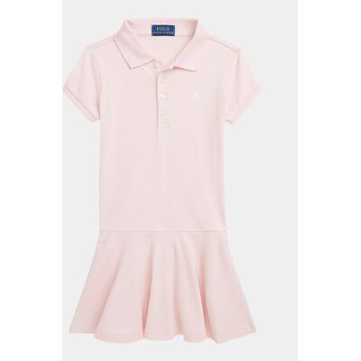 Polo Ralph Lauren Každodenné šaty 312698754082 Ružová Regular Fit Deti Polo Ralph Lauren Každodenné šaty 312698754082 Ružová Regular Fit Deti