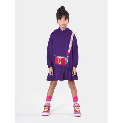 Marc Jacobs Úpletové šaty W12467 Fialová Regular Fit Deti Marc Jacobs Úpletové šaty W12467 Fialová Regular Fit Deti