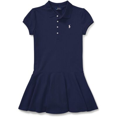 Polo Ralph Lauren Každodenné šaty 313624740001 Tmavomodrá Regular Fit Deti Polo Ralph Lauren Každodenné šaty 313624740001 Tmavomodrá Regular Fit Deti
