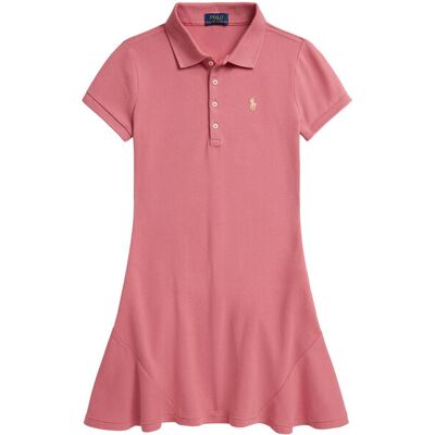 Polo Ralph Lauren Každodenné šaty 313934962503 Ružová Regular Fit Deti Polo Ralph Lauren Každodenné šaty 313934962503 Ružová Regular Fit Deti