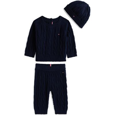 Tommy Hilfiger Detský komplet KN0KN02080 Tmavomodrá Regular Fit Deti Tommy Hilfiger Detský komplet KN0KN02080 Tmavomodrá Regular Fit Deti