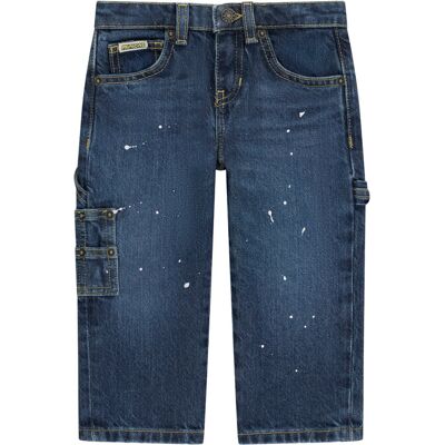 Guess Džínsy N6YAB3 D2273 Tmavomodrá Regular Fit Deti Guess Džínsy N6YAB3 D2273 Tmavomodrá Regular Fit Deti
