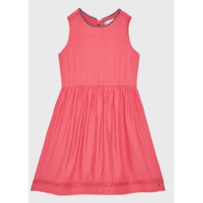 Tommy Hilfiger Každodenné šaty Ceremonial KG0KG07020 M Ružová Regular Fit Deti Tommy Hilfiger Každodenné šaty Ceremonial KG0KG07020 M Ružová Regular Fit Deti