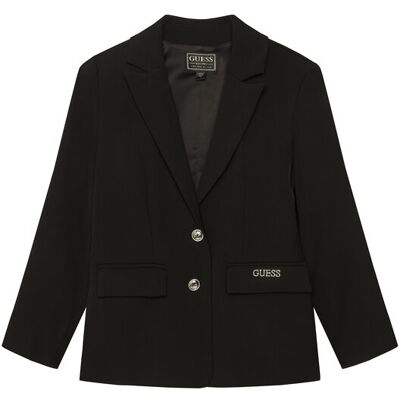 Guess Sako J6RN02 WGUL0 Čierna Regular Fit Deti Guess Sako J6RN02 WGUL0 Čierna Regular Fit Deti