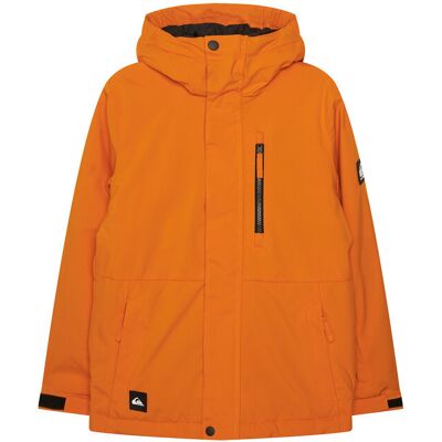 Quiksilver Lyžiarska bunda Mission EQBTJ03157 Oranžová Regular Fit Deti Quiksilver Lyžiarska bunda Mission EQBTJ03157 Oranžová Regular Fit Deti