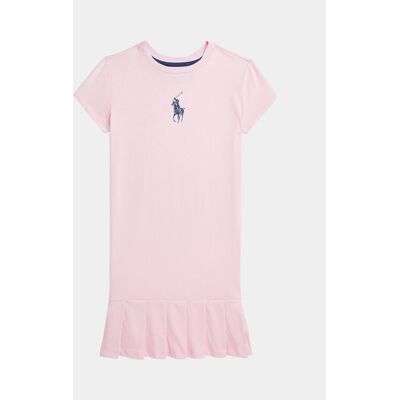 Polo Ralph Lauren Každodenné šaty 313935092001 Ružová Regular Fit Deti Polo Ralph Lauren Každodenné šaty 313935092001 Ružová Regular Fit Deti
