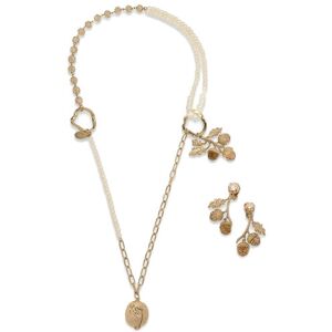 Weekend Max Mara Set náhrdelník a náušnice 2615751104650 Zlatá Ženy Weekend Max Mara Set náhrdelník a náušnice 2615751104650 Zlatá Ženy