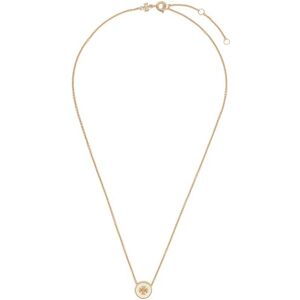 Tory Burch Náhrdelník Kira Enamel Pendant 90549 Biela Ženy Tory Burch Náhrdelník Kira Enamel Pendant 90549 Biela Ženy