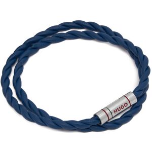 HUGO Náramok E-Doublebraid4 50552596 Modrá Muži HUGO Náramok E-Doublebraid4 50552596 Modrá Muži