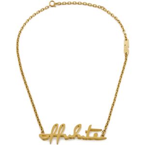 Off-White Náhrdelník OWOB026R21MET0017600 Zlatá Ženy Off-White Náhrdelník OWOB026R21MET0017600 Zlatá Ženy