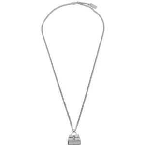 Marc Jacobs Náhrdelník The St. Marc Cuban-Link Chain Necklace 2F3JNC001J37 Strieborná Ženy Marc Jacobs Náhrdelník The St. Marc Cuban-Link Chain Necklace 2F3JNC001J37 Strieborná Ženy
