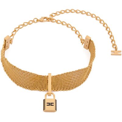 Elisabetta Franchi Choker CO-14G-67E2-V290 Zlatá Ženy Elisabetta Franchi Choker CO-14G-67E2-V290 Zlatá Ženy
