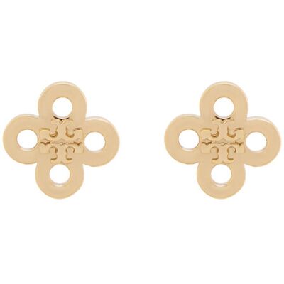 Tory Burch Náušnice Forget Me Not Clover Stud 184409 Zlatá Ženy Tory Burch Náušnice Forget Me Not Clover Stud 184409 Zlatá Ženy