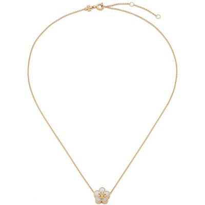 Tory Burch Náhrdelník Kira Flower 158996 Zlatá Ženy Tory Burch Náhrdelník Kira Flower 158996 Zlatá Ženy