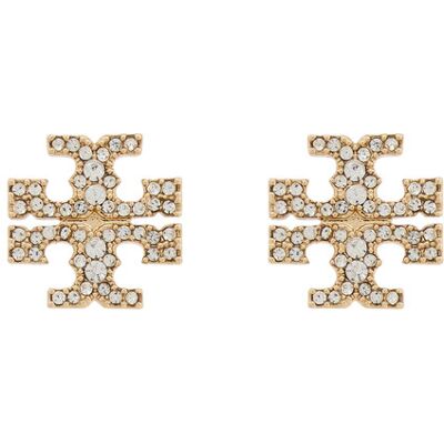 Tory Burch Náušnice Kira Pave Stud 158535 Zlatá Ženy Tory Burch Náušnice Kira Pave Stud 158535 Zlatá Ženy