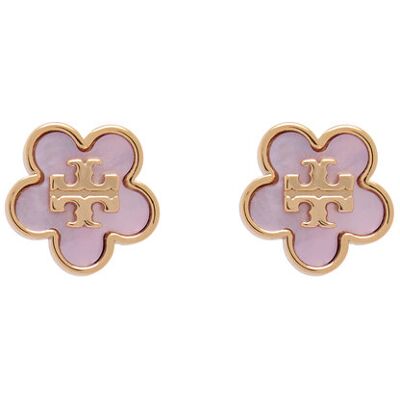 Tory Burch Náušnice Mop Stud Earrings 157351 Ružová Ženy Tory Burch Náušnice Mop Stud Earrings 157351 Ružová Ženy