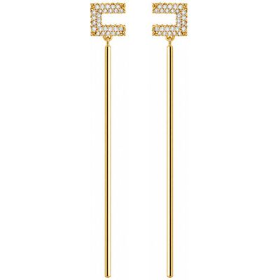 Elisabetta Franchi Náušnice OR-22A-66E2-V200 Zlatá Ženy Elisabetta Franchi Náušnice OR-22A-66E2-V200 Zlatá Ženy