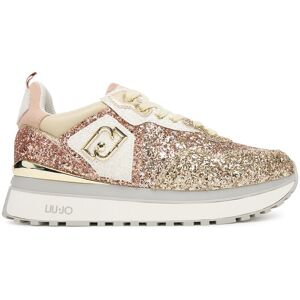 Liu Jo Sneakersy Maxi Wonder 01 BF5009 TX007 Zlatá Ženy Liu Jo Sneakersy Maxi Wonder 01 BF5009 TX007 Zlatá Ženy