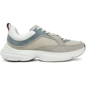 Tommy Hilfiger Sneakersy FM0FM05384 Sivá Muži Tommy Hilfiger Sneakersy FM0FM05384 Sivá Muži
