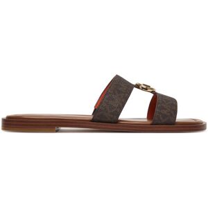MICHAEL Michael Kors Šľapky Ering Flat 40S6ERFS2B Hnedá Ženy MICHAEL Michael Kors Šľapky Ering Flat 40S6ERFS2B Hnedá Ženy