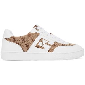 Guess Sneakersy FLTNC2 ELE12 Biela Ženy Guess Sneakersy FLTNC2 ELE12 Biela Ženy