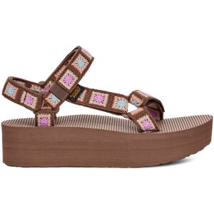 Teva Sandále Flatform Universal Crochet 1150210 Hnedá Ženy Teva Sandále Flatform Universal Crochet 1150210 Hnedá Ženy