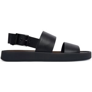 Calvin Klein Sandále Webbing Back Strap HM0HM02095 Čierna Muži Calvin Klein Sandále Webbing Back Strap HM0HM02095 Čierna Muži