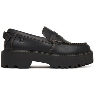 Tommy Jeans Loafers Archive '01 Loafer Leather EN0EN03005 Čierna Ženy Tommy Jeans Loafers Archive '01 Loafer Leather EN0EN03005 Čierna Ženy