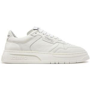 Iceberg Sneakersy IU1687 Biela Muži Iceberg Sneakersy IU1687 Biela Muži