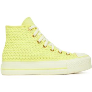 Converse Plátenky Chuck Taylor All Star Lift Platform Knit A14967C Žltá Ženy Converse Plátenky Chuck Taylor All Star Lift Platform Knit A14967C Žltá Ženy