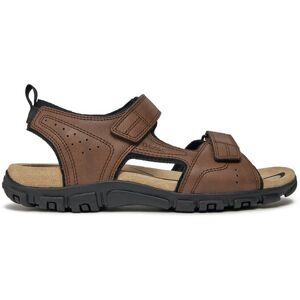 Geox Sandále Uomo Sandal Strada U4524B 000ME C6006 Hnedá Muži Geox Sandále Uomo Sandal Strada U4524B 000ME C6006 Hnedá Muži