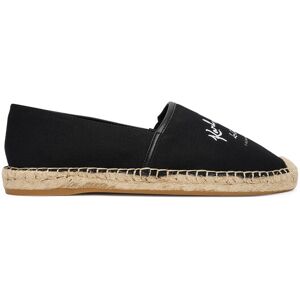 KARL LAGERFELD Espadrilky Kamini KL80110A Čierna Ženy KARL LAGERFELD Espadrilky Kamini KL80110A Čierna Ženy