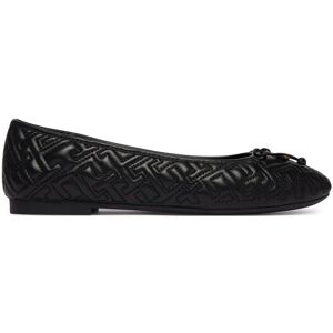 Tommy Hilfiger Baleríny Th Quilted Ballerina FW0FW09264 Čierna Ženy Tommy Hilfiger Baleríny Th Quilted Ballerina FW0FW09264 Čierna Ženy