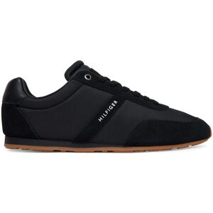 Tommy Hilfiger Sneakersy Th Lo Run Icon Summer Mix FM0FM05905 Čierna Muži Tommy Hilfiger Sneakersy Th Lo Run Icon Summer Mix FM0FM05905 Čierna Muži