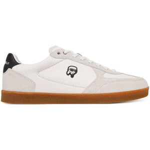 KARL LAGERFELD Sneakersy Kandidate KL53833N Biela Muži KARL LAGERFELD Sneakersy Kandidate KL53833N Biela Muži