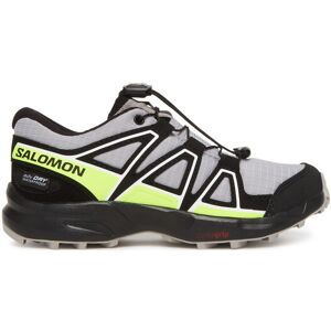 Salomon Trekingová obuv Speedcross Waterproof L47810200 Sivá Deti Salomon Trekingová obuv Speedcross Waterproof L47810200 Sivá Deti