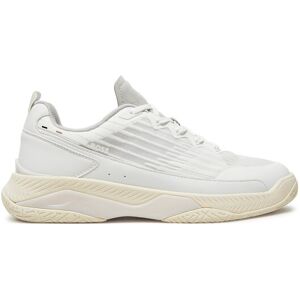 Boss Sneakersy Courtstride Tenn me 50523209 Biela Muži Boss Sneakersy Courtstride Tenn me 50523209 Biela Muži
