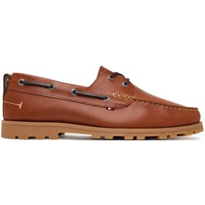 Tommy Hilfiger Mokasíny Light Lth FM0FM05746 Hnedá Muži Tommy Hilfiger Mokasíny Light Lth FM0FM05746 Hnedá Muži