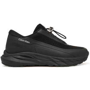 Calvin Klein Sneakersy Low Cut Lace-Up V3X9-83315-1903 S Čierna Deti Calvin Klein Sneakersy Low Cut Lace-Up V3X9-83315-1903 S Čierna Deti