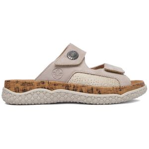 Rieker Šľapky CEO-V0302-60 Béžová Ženy Rieker Šľapky CEO-V0302-60 Béžová Ženy