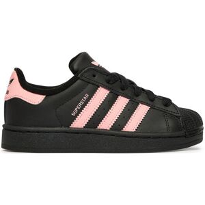 adidas Sneakersy Superstar II C JP9445 Čierna Deti adidas Sneakersy Superstar II C JP9445 Čierna Deti