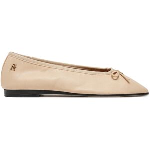 Tommy Hilfiger Baleríny Soft Leather Ballerina Bow FW0FW08355 Ružová Ženy Tommy Hilfiger Baleríny Soft Leather Ballerina Bow FW0FW08355 Ružová Ženy