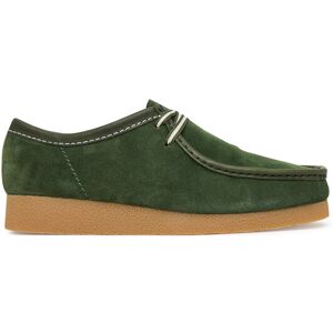 Clarks Poltopánky Wallabee EVO 26186170 Zelená Muži Clarks Poltopánky Wallabee EVO 26186170 Zelená Muži