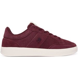 Tommy Hilfiger Sneakersy Th Heritage Court Sneaker Suede FW0FW09266 Bordová Ženy Tommy Hilfiger Sneakersy Th Heritage Court Sneaker Suede FW0FW09266 Bordová Ženy