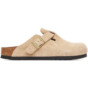 Birkenstock Šľapky Boston 1030883 Béžová Ženy Birkenstock Šľapky Boston 1030883 Béžová Ženy