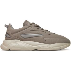 HUGO Sneakersy Leon 50548504 Sivá Muži HUGO Sneakersy Leon 50548504 Sivá Muži