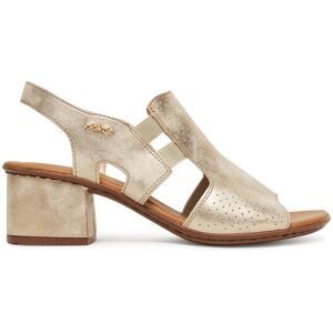 Rieker Sandále 64665-60 Zlatá Ženy Rieker Sandále 64665-60 Zlatá Ženy