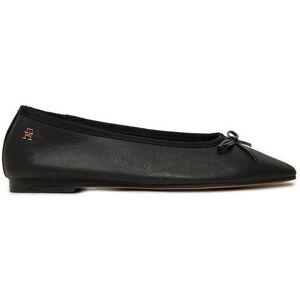Tommy Hilfiger Baleríny Soft Leather FW0FW08355 Čierna Ženy Tommy Hilfiger Baleríny Soft Leather FW0FW08355 Čierna Ženy