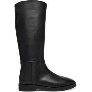 Calvin Klein Čižmy Formal Utk Boot Lth HW0HW02599 Čierna Ženy Calvin Klein Čižmy Formal Utk Boot Lth HW0HW02599 Čierna Ženy